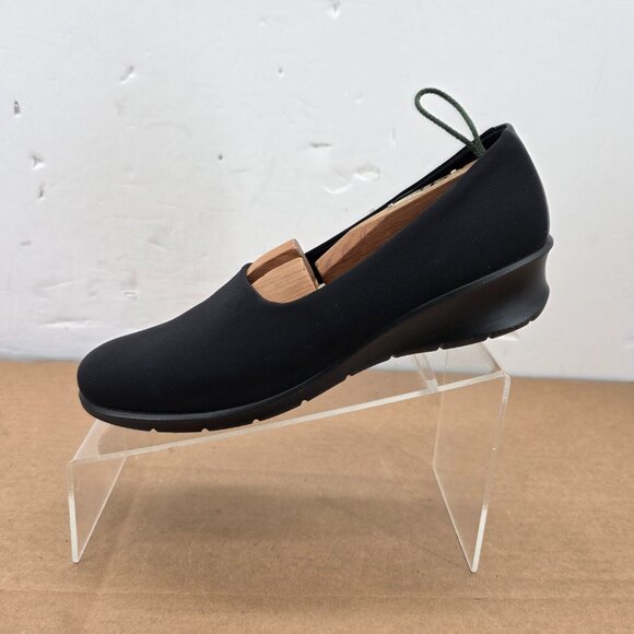 ECCO Women's Textile Stretch Slip-On Womens Wedge felicia Sz 10-10.5 - Picture 5 of 15